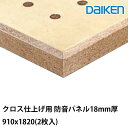 大建工業 防音 吸音パネル 防音パネル18シナN厚さ18x910x1820mm(2枚入) 3.31平米WB0206 塗装仕上げ用 カベ防音パネル18mm厚防音パ...