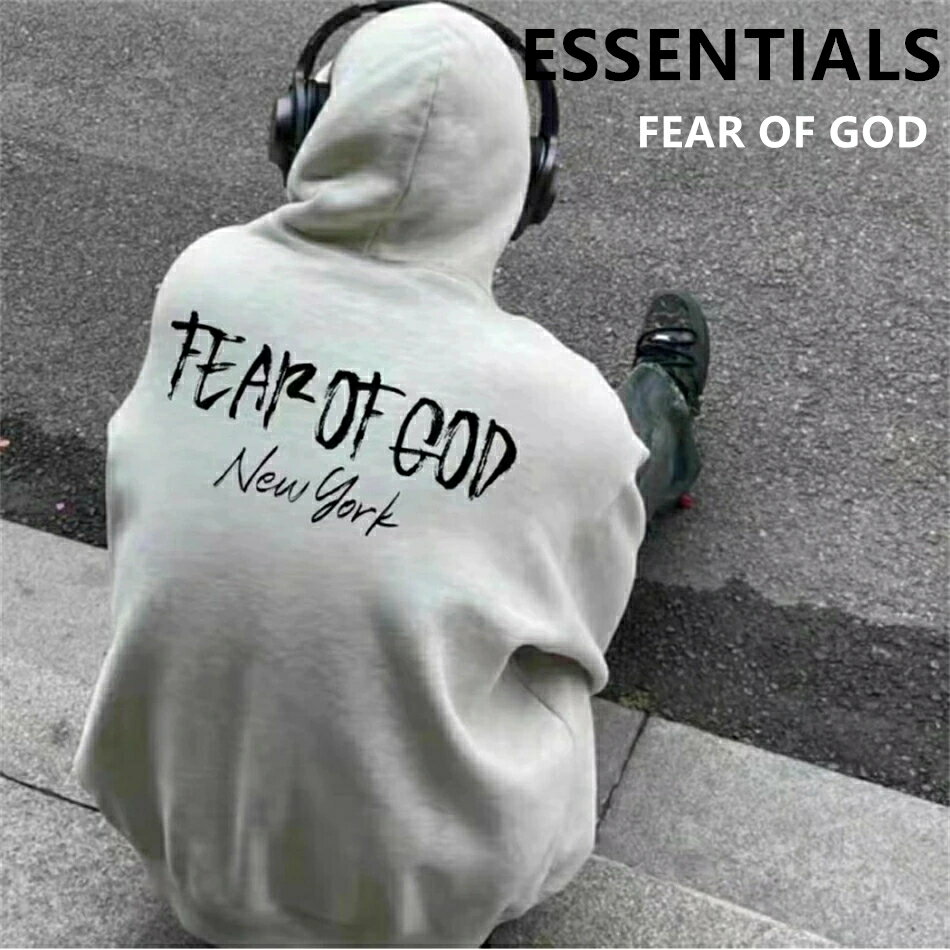 �ִ��ָ��ꥻ�����ESSENTIALS ���å��󥷥�륺 �ѡ����� ��� ��ǥ����� 21SS3D SILICON PULL-OVER HOODIE �ץ륪��...