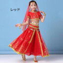 ベリーダンス衣装 子供 セットアップ アラビアン 仮装 半袖 スカート 花柄 スパンコール フリンジ キッズ ジュニア レッスン着 練習着 女の子 発表会 舞台衣装 コスチューム ハロウイン コスプレ お姫様 民族風 子ども ダンス アラジン 衣装 ベリーダンス セット 余興