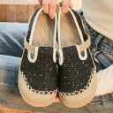 【楽天スーパーsale限定50%OFF】スリッポン レディース 軽量 スリッポン 布 綿麻 刺繍 20代 30代 40代 50代 靴 ウォーキングシューズ 新作...