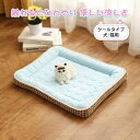 ペットベッド 猫 犬用 冷感 ペットマット 接触冷感素材 涼しい ネコベッド クーション ふわもこ 中型犬 大型犬 冷感ベッド 丸洗い 犬用ベッド 猫用ベッド ...