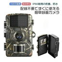 防犯カメラ トレイルカメラ 屋外 ワイヤレス 動体検知 電池式 1600万画素 モニター付き 工事不要 電源不要 小型 屋外カメラ 家庭用 監視 暗視 防水防塵...
