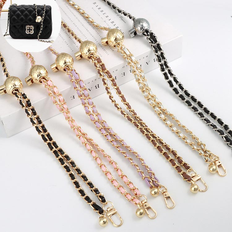 全店2点5%OFF【送料無料】ショルダー クロスボディバッグ用 ストラップ 120cm ショルダー チェーン 付け替え 付け替え用 バッグを着せ替えて楽しめる