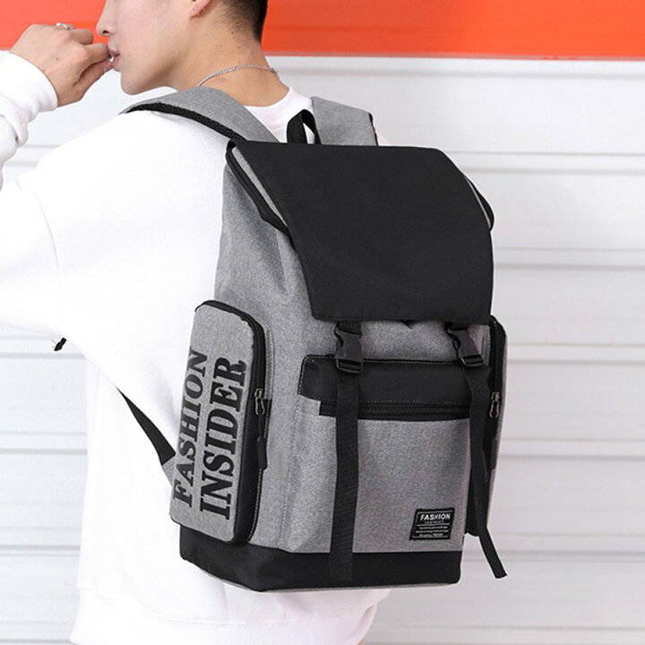 全店2点5%OFF【送料無料】パソコン収納ハイキング LOGO入りレディース 大容量メンズ デイバックA4
