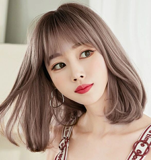 全店2点5%OFF送料無料 フルウィッグ かつら 全頭かつら ヘアネット付き キャップネット付き ヘアウィッグ ミディアム 前髪あり ストレート レディース 女性 ヘアアクセサリー ナチュラル おしゃれ かわいい ガーリー イメチェン イメージチェンジ 茶髪 黒 こげ茶