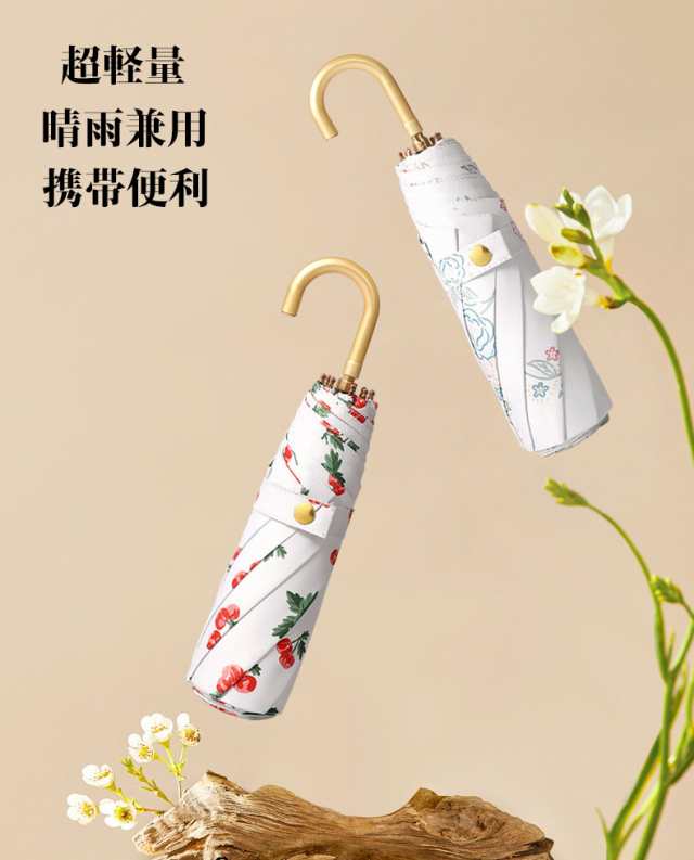 全店2点5%OFF【送料無料】 日傘 折りたたみ 晴雨傘 レディース傘 晴雨兼用 遮光傘 折りたたみ傘 8本骨 完全遮光 UVカット 折畳傘 雨傘 UPF50+ 携帯便利 コンパクト 折り畳み日傘 紫外線遮断 雨傘 耐風撥水