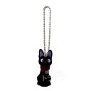 黒猫 ジジ フロッキング キーチェーン 魔女の宅急便 ネコポス対応品 404865