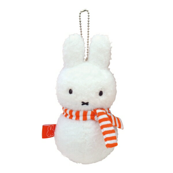 ミッフィー ミッフィー miffy ゆきだるま マスコットキーチェーン ぬいぐるみ 609659