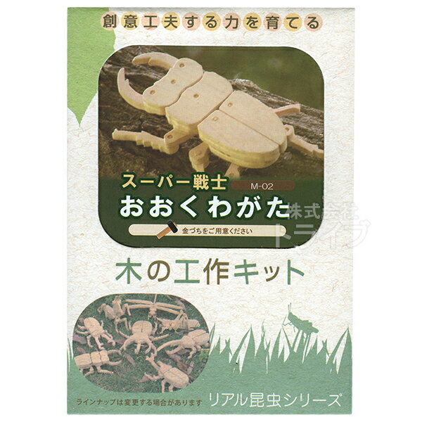 木工工作キット 昆虫 選べる お買得 2個セット ラッピング不可 3