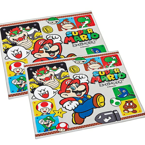 Rakuten - スーパーマリオ ランチクロス お買得 2枚セット ネコポス対応品