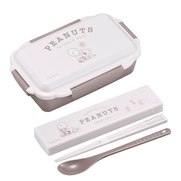 スヌーピーブラウン4点ロックお弁当...