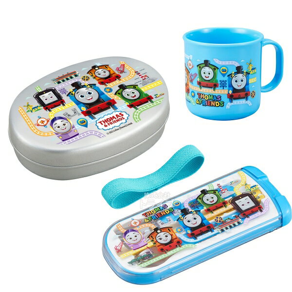 Rakuten - きかんしゃトーマス アルミお弁当箱 350ml トリオ コップセット
