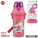 クレヨンしんちゃん 25 直飲みプラワンタッチボトル 480ml 抗菌 食洗機対応 PSB5SANAG 693366
