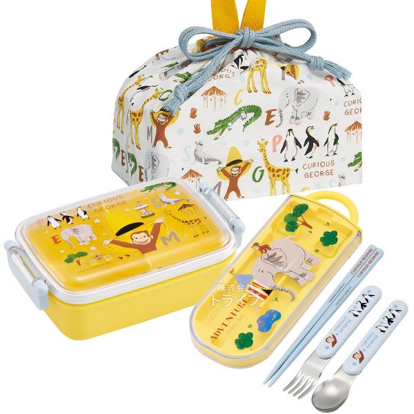 楽天市場】おさるのジョージ お弁当箱（弁当箱・弁当袋｜弁当箱
