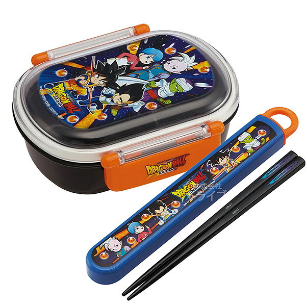 Lunch Boxes - 【5月下旬入荷予定】ドラゴンボールDAIMA 抗菌 お弁当箱 中子付 360ml 箸＆箸箱 セット