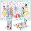 ディズニー プリンセス 25 ステンレスボトル 抗菌おしぼり レジャーシート 3点セット
