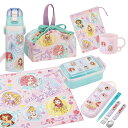 ディズニー プリンセス 25 お買得7点セット 抗菌 お弁当箱 角型 450ml トリオ コップ コップ袋 水筒 巾着 ランチクロス