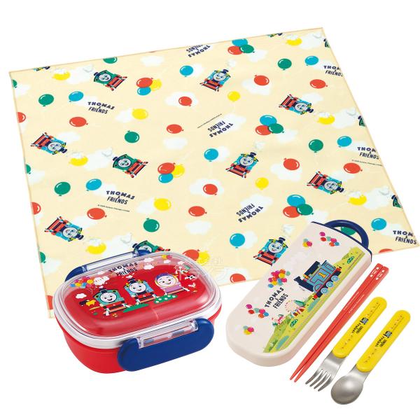 トーマス ＆フレンズ 抗菌 お弁当箱 中子付 270ml トリオ ランチクロスセット