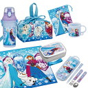 アナと雪の女王 25 お買得7点セット アルミお弁当箱 370ml トリオ コップ コップ袋 プラ水筒 巾着 ランチクロス