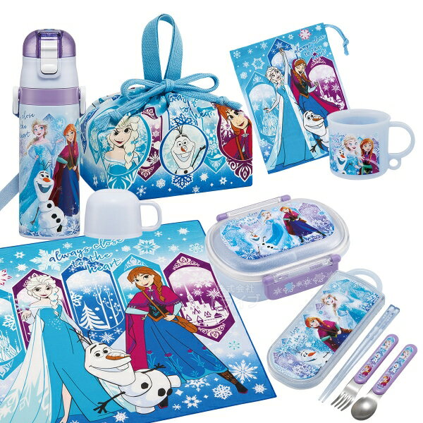 【限定】アナと雪の女王ランチセット ランチBOX 水筒 カトラリー入学入園⭐︎準備 限定】アナと雪の女王ランチセット ランチBOX 水筒 カトラリー