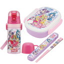 キミとアイドルプリキュア♪ お弁当箱 中子付 箸&箸箱 ストロー飲み2WAY水筒 セット