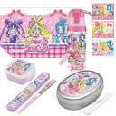 【5月下旬入荷予定】キミとアイドルプリキュア♪ お買得 6点セット アルミお弁当箱 箸&箸箱 デザートケース 保冷剤 巾着 水筒(3)