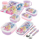キミとアイドルプリキュア♪ お買得6点セット 抗菌 お弁当箱 中子付 350ml トリオ コップ シール容器2P デザートケース おしぼり