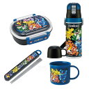 ポケモン 25 お買得4点セット 抗菌 お弁当箱 中子付 360ml 箸&箸箱 コップ 2WAY水筒