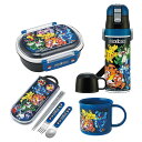 ポケモン 25 お買得4点セット 抗菌 お弁当箱 中子付 360ml トリオ コップ 2WAY水筒