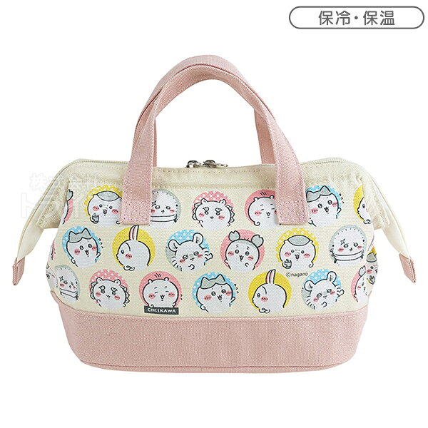 ちいかわ 26 ピンク 保冷 ランチバッグ がま口タイプ TB-18