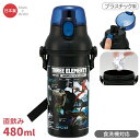 ジュラシックワールド リバース 復活の大地 直飲みプラワンタッチボトル 480ml 食洗機対応 PSB5SAN 717796