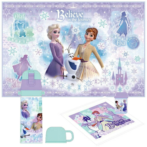 アナと雪の女王 26 2WAYステンレスボトル おしぼり レジャーシート 3点セット