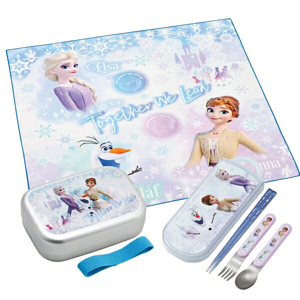Lunch Boxes - アナと雪の女王 26 アルミお弁当箱 370ml トリオ ランチクロスセット