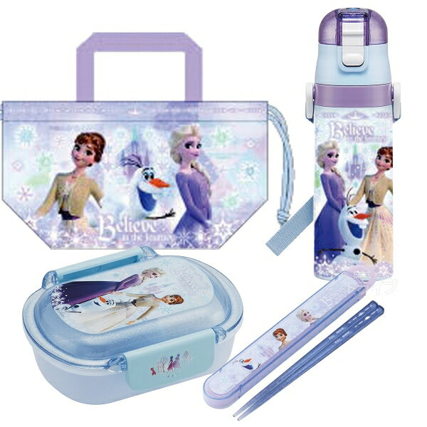 Other - アナと雪の女王 26 お買得4点セット 洗いやすいお弁当箱 360ml 箸＆箸箱 巾着 水筒