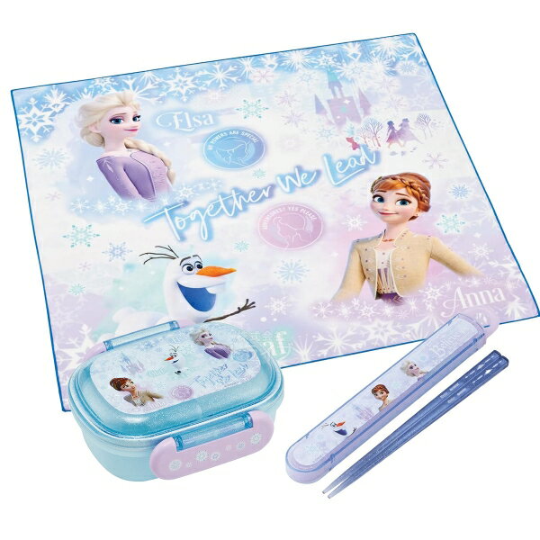 アナと雪の女王 26 お弁当箱 中子付 280ml 箸＆箸箱 ランチクロスセット
