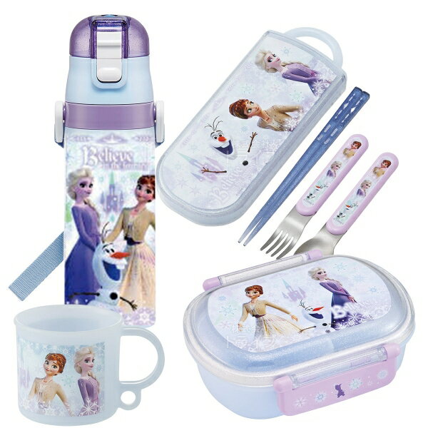 アナと雪の女王 26 お買得4点セット お弁当箱 中子付 360ml トリオ コップ 水筒