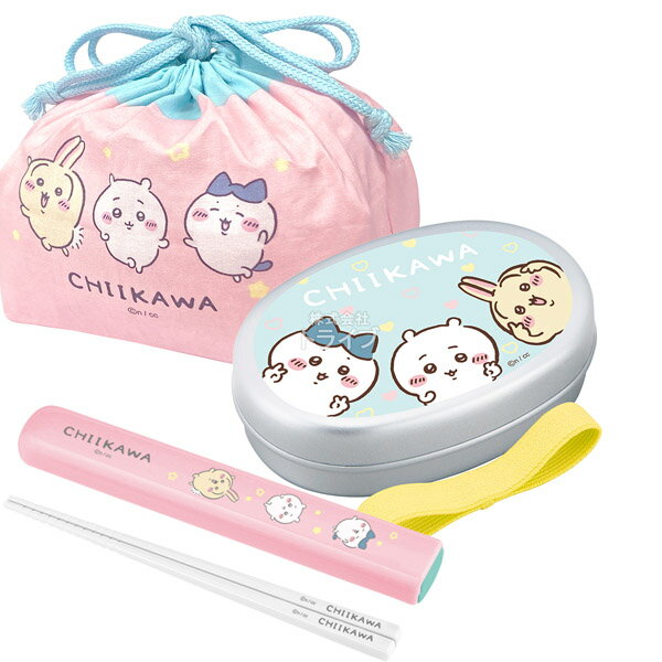Other - ちいかわ キッズ アルミお弁当箱 350ml 箸＆箸箱 巾着セット
