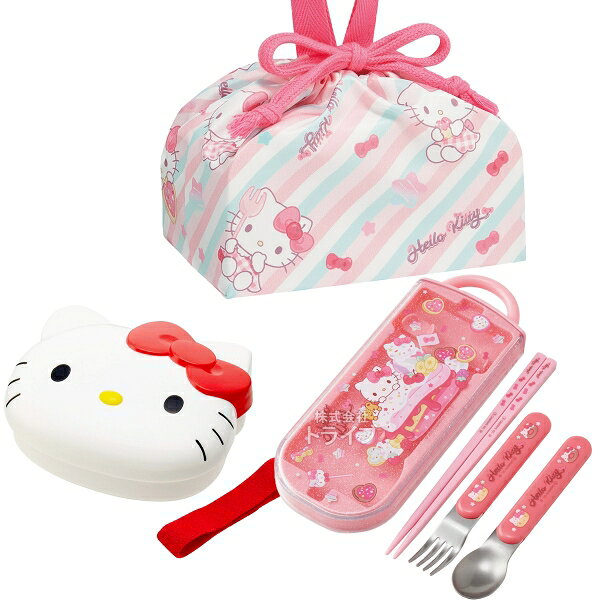 Lunch Boxes - ハローキティ 26 ダイカットランチボックス トリオ 巾着セット LBD2
