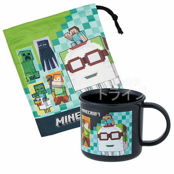【3月上旬入荷予定】マインクラフト 26 コップ コップ袋 2点セット