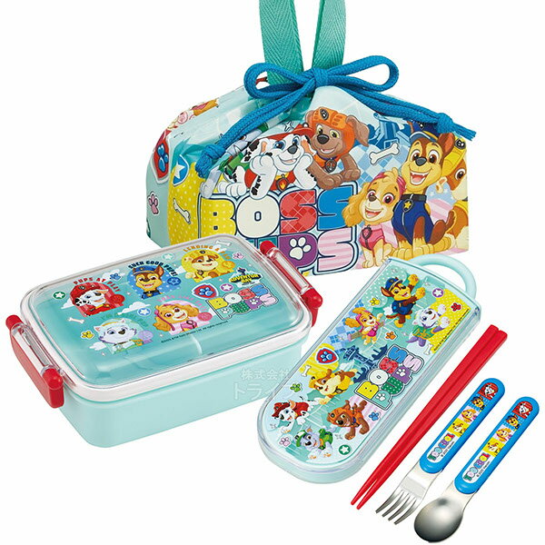 パウパトロール 26 角型お弁当箱 450ml トリオ 巾着セット