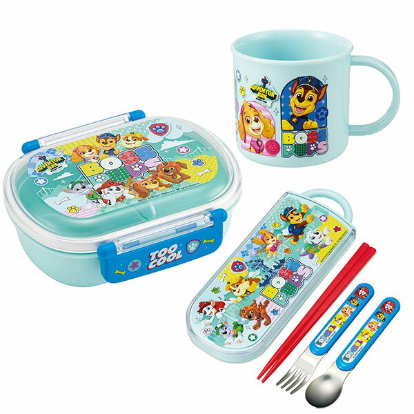 パウパトロール 26 お弁当箱 中子付 360ml トリオ コップセット
