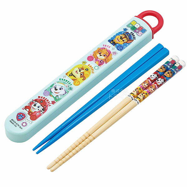 パウパトロール 26 竹安全箸 箸＆箸箱セット ネコポス対応品