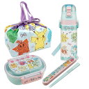 ポケモン Popping Up お買得4点セット 抗菌 お弁当箱 中子付 360ml 箸&箸箱 巾着 水筒