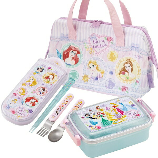 Other - ディズニー プリンセス 26 角型お弁当箱 450ml トリオ ランチバッグセット