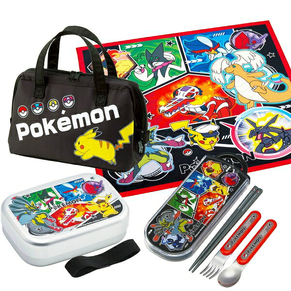 ポケモン 26 お買得 4点セット アルミお弁当箱 370ml トリオ ランチクロス ランチバッグ セット