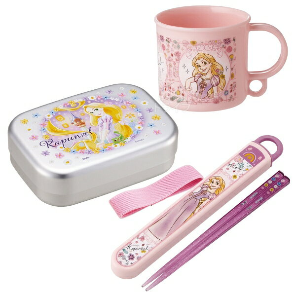 Rakuten - 塔の上のラプンツェル 26 アルミお弁当箱 370ml 箸＆箸箱 コップセット