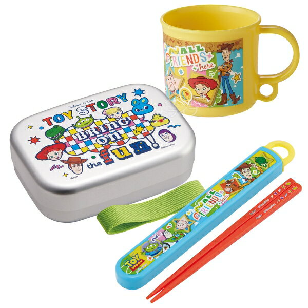 Rakuten - トイストーリー 26 アルミお弁当箱 370ml 箸＆箸箱 コップセット
