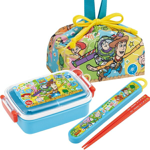 Rakuten - トイストーリー 26 角型お弁当箱 450ml 箸＆箸箱 巾着セット