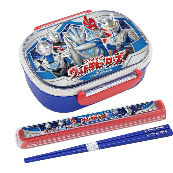ウルトラマン テオ 小判型お弁当箱 360ml 箸＆箸箱 セット