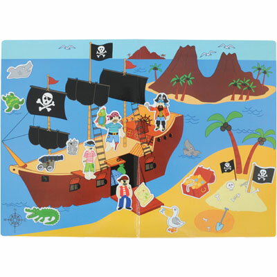 タイガートライブ マグネットブック 海賊 6-0104 ネコポス対応品 2